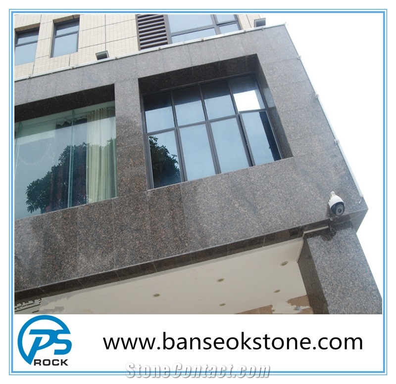 Beautiful Nature Stone Granite Baltic Brown Granite Tiles and Slabs