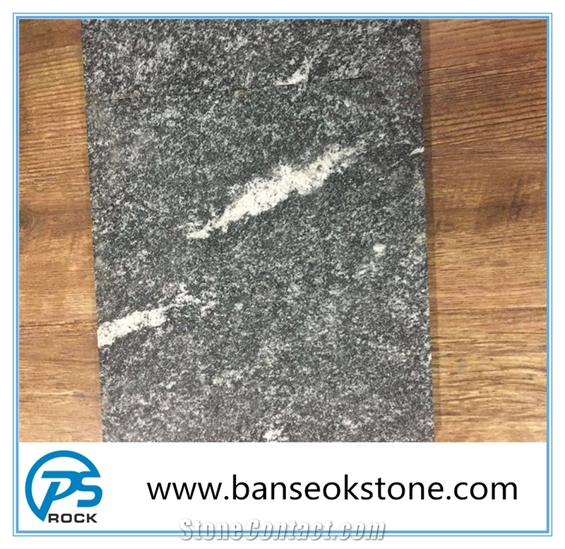 China Snow Grey Granite Flamed Slabs & Tiles for Sale