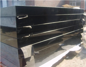 Absolute Black Granite Wholesale Lowes Price Of Natural Black Granite Cut-To-Size Stone Form and Flamed Surface Finishing Granite Materials Stone Form Granite Tiles &Slabs