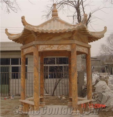 China Granite Stone Temple&Pavilions, Garden/Park Pavilions,Chinese Style Gazebo, Stone Carved Gazebo,Landscping Stones, Exterior& Outdoor Gazebo