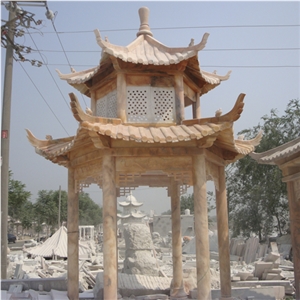 China Granite Stone Temple&Pavilions, Garden/Park Pavilions,Chinese Style Gazebo, Stone Carved Gazebo,Landscping Stones, Exterior& Outdoor Gazebo
