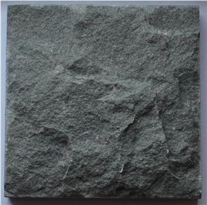 China Green Sandstone/Sichuan Green Sandstone/China Dark Green Sandstone Pavers & Cube Stone