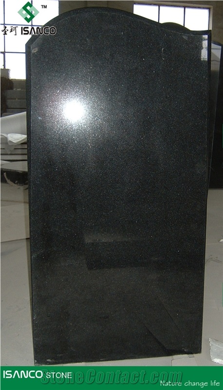 China Most Black Tombstone Design Shanxi Black Granite Headstones Upright Monuments High Polished Granite Gravestone Customized China Black Granite Custom Monuments from Our Own Factory