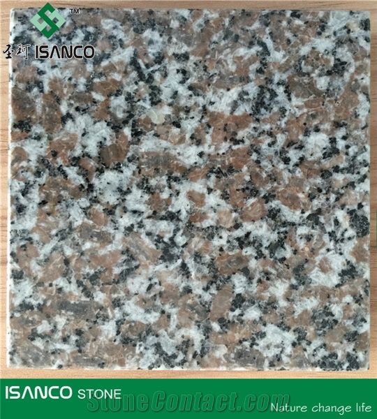 China Wulian Gray Granite Slabs Wulian Grey-Pink Granite Floor Tiles Leopard Skin Granite Floor Covering Lotus Purple Granite Flooring Shandong Wulian Grey Granite Skirting Wulian Flower Granite G361