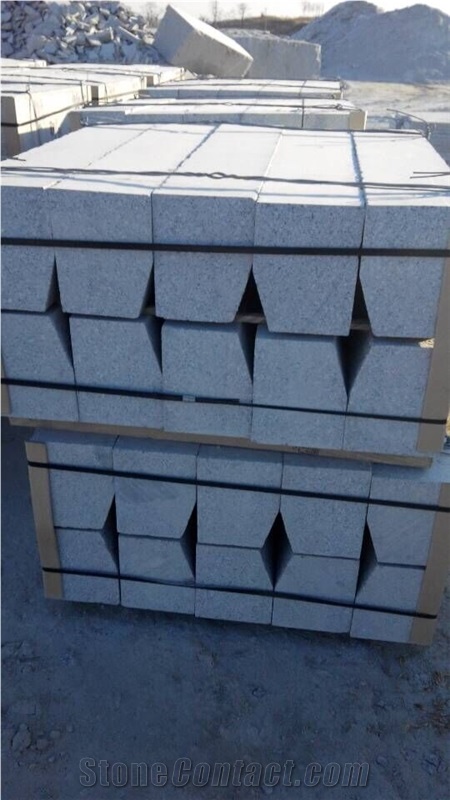 Chinese Grey Granite Decorative Landscape Curbstone Paving Landscaping Stepping Paving Stone