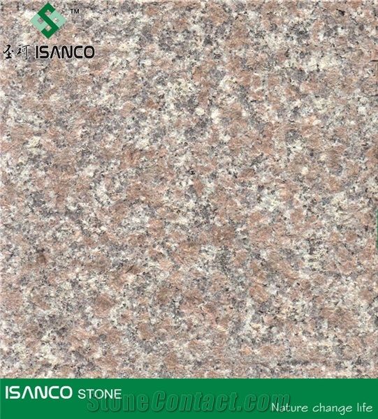G368 Granite Tiles China Rose Porrino Granite Floor Covering Wulian Pink Granite Flooring Wulian Red Granite Skirting Wulian Hong Granite Pattern Shandong Red Granite Natural Granite with Cheap Price