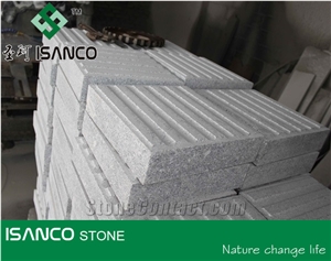 G603 Granite Blind Paving Stone, China Light Grey Blind Stone Pavers, Cheap Grey Granite Walkway Pavers