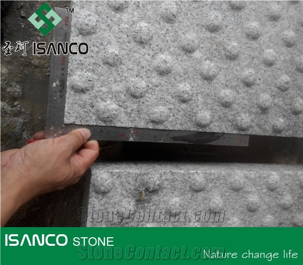 G603 Granite Blind Stone,China Grey Granite Blind Stone Pavers, Shouning Tactile Blind Stone Pavers