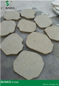 G682 Granite Cube Stone/Rustic Yellow/Pavers/Yellow Granite/Paving Stone, Granite Cube Stone/Floor Covering/Garden Stepping Pavements/Walkway Pavers/China Yellow Granite