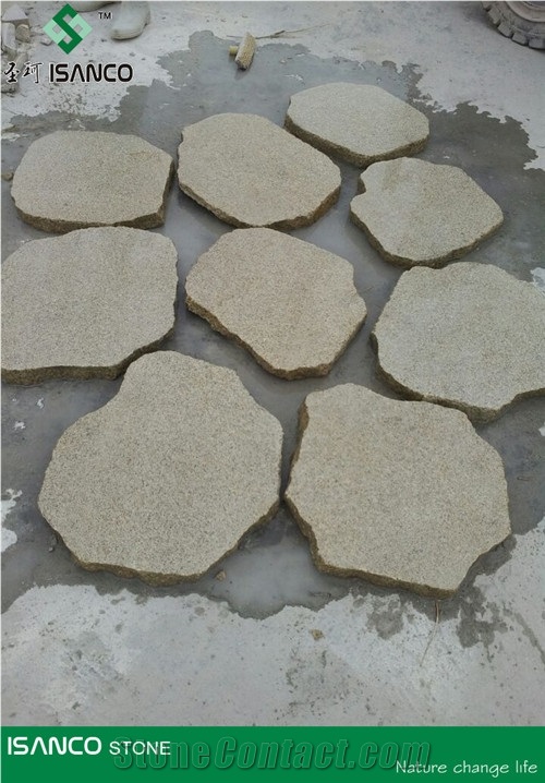 G682 Granite Cube Stone/Rustic Yellow/Pavers/Yellow Granite/Paving Stone, Granite Cube Stone/Floor Covering/Garden Stepping Pavements/Walkway Pavers/China Yellow Granite