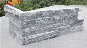 Gray Fantacy Granite Cultured Stone,Grey Ledge Stonesiding,Stone Wall Veneer Stone,Blue Black Slate Cultural Stone