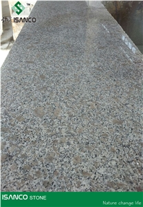 High Polished Grey Granite Slabs Cut to Size Customized Pearl Flower Granite Wall Covering Granite Floor Covering Pearl Grey Granite Flooring Zhaoyuan Zhenzhuhua Granite Tiles