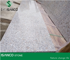 High Polished Grey Granite Slabs Cut to Size Customized Pearl Flower Granite Wall Covering Granite Floor Covering Pearl Grey Granite Flooring Zhaoyuan Zhenzhuhua Granite Tiles