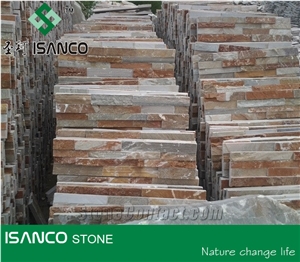 Natural Stone Cultured Stone ,Slate Wall Cladding Tile, Exterior Facade Tile, Facade Wall Tile