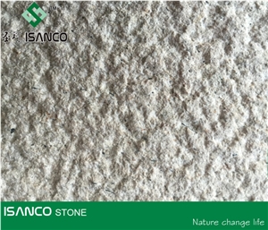Shandong White Limestone Tiles Bush-Hammered Limestone Flooring Cream Limestone Wall Covering Light Beige Color Limestone Slabs Best Quality Limestone Wall Tiles with Cheapest Price for Wholesaling
