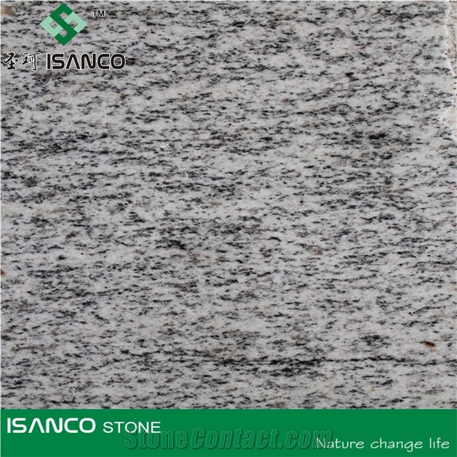 Spray White Granite Tiles & Slabs, Sea Wave Flower Of Mengyin Stone, China Gray Granite, Sea Wave Flower Granite,Seawave Grey Granite for Walling,Flooring
