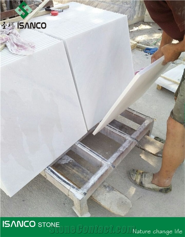 White Laizhou Marble Wall Covering Tiles Pure Snow White Marble Pattern Shandong White Marble Opus Pattern Polished White Marble Floor Covering Tiles Snow Flake White Marble Tiles & Slabs