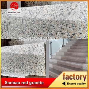 For Sale China Granite Sanbao Red Granite Slabs & Tiles, G563 Red Granite