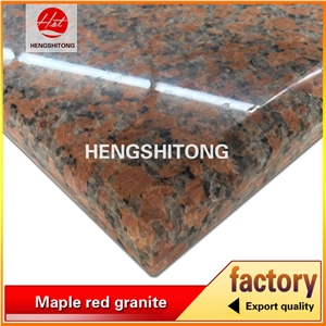 G562 China Maple Red Granite Wall Covering Slabs & Tiles