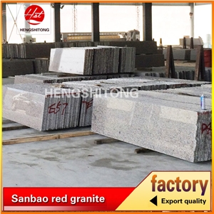 Hot Sale China G563 Sanbao Red Granite Slabs & Tiles