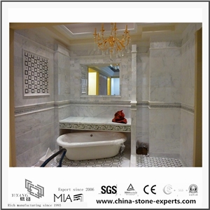 China Carrara White Slabs & Tiles, White Marble Wall/Floor Covering
