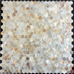 Hexagon Mother Of Pearl Mosaic