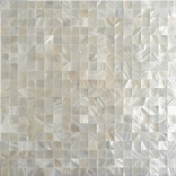 White Mother Of Pearl Mosaic