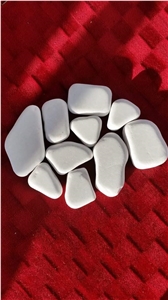 Bianco Sivec Marble Atic Tumbled Pebbles