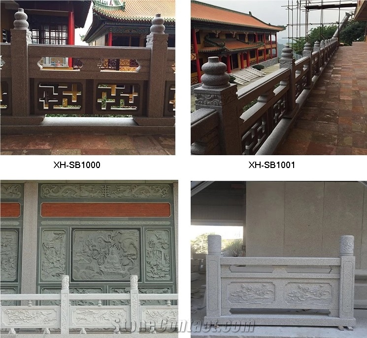 Natural Marble Stone Balcony Balustrade for House Decoration