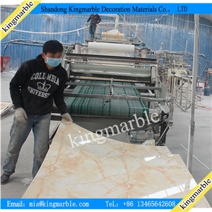 Uv Coating Pvc Marble Sheet for Wall and Celing