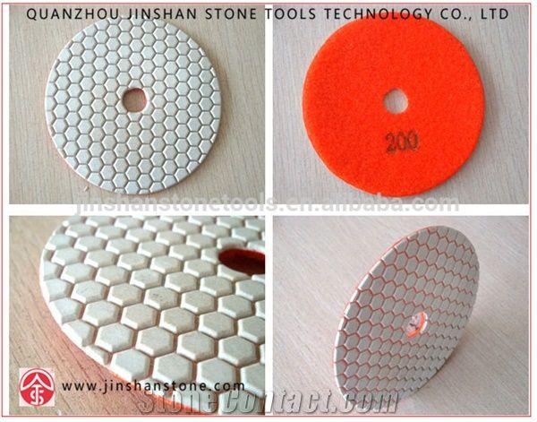 Jinshan Dry Use Diamond Polishing Pads