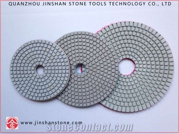 Jinshan Multipurpose White Polishing Pads