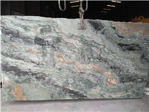 Cheapest Emerald Green/China Granite/On Sale Big Slab