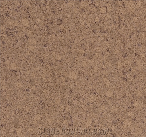 Artificial Light Brown Quartz Stone Tiles and Slabs, Light Brown Engineered Quartz Stone Flooring