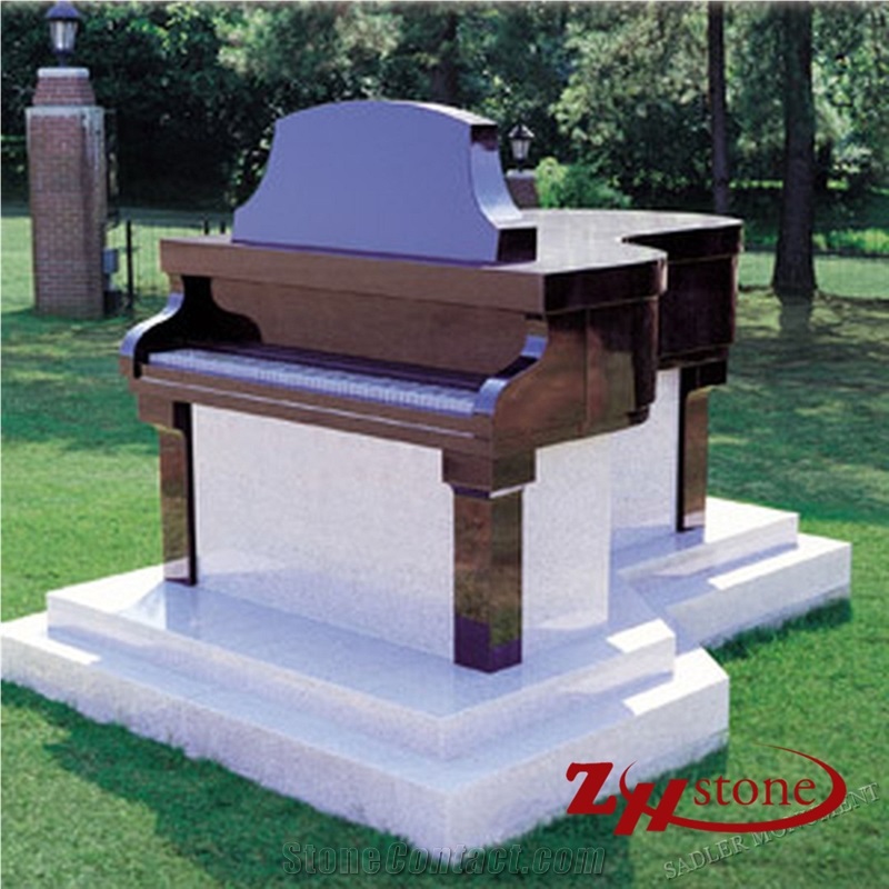 Good Quality Polished Double Design Roof Top with Columns Gray Granite Mausoleums/ Mausoleum Design/ Cemetery Mausoleum