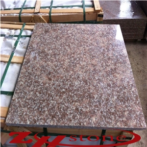 Peach Blossom Red Gutian, Taohua Hong Granite G687 Slab Labradorite, Polished Slabs&Tiles Lowes Price, Wall&Floor Covering