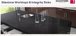 Silestone Dinux Worktops with Integrity Sinks