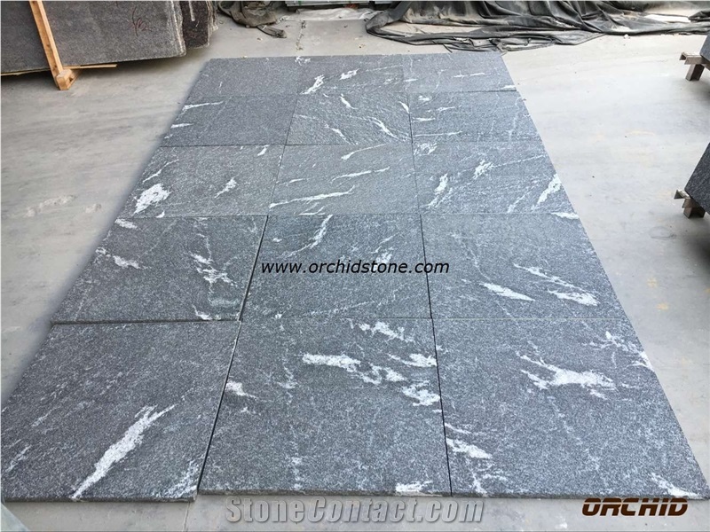 Via Lactea Granite Slabs & Tiles, China Black Granite