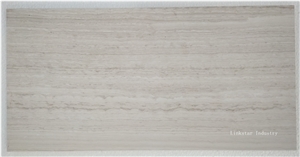 Natural Wooden White Marble Tiles & Slabs