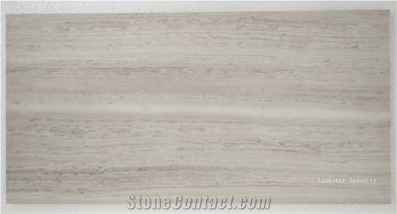 Natural Wooden White Marble Tiles & Slabs