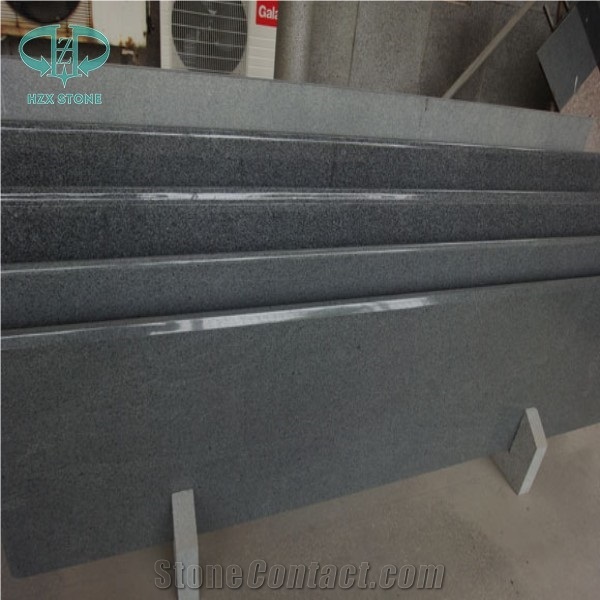 Chinese Padang Dark Granite,G654 Granite Slab, Sesame Grey, Dark Grey Granite Slab