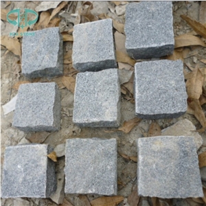Grey Granite Cube,G654 Cobble Stone, Driveway Paver,Mid Grey Granite Setts
