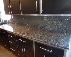Blue Pearl Granite Kitchen Countertops, Kitchen Worktops