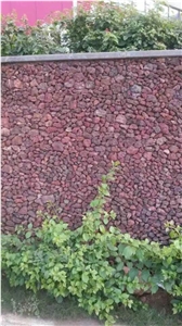 Colorful Lava Stone, Red Basalt Gravels
