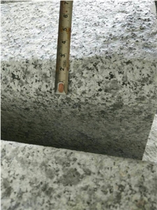Flamed Cheap Gray Granite G601 Kerbstones for Road Stone Project