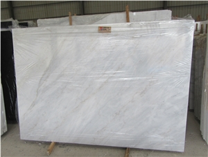 China Cheap White Marble Guangxi White Big Slabs for Hotel Bathroom