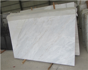 China Cheap White Marble Guangxi White Big Slabs for Hotel Bathroom
