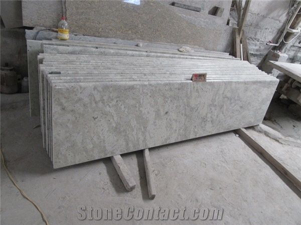 Lanka White Custom Countertops Laminated Full Bullnose Popular