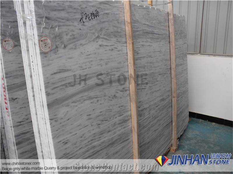 Kavala White Marble Slab, Chalkerou Crystallina Semi White Marble Slab, Ash-Coloured Crystallino Of Chalkero-Kavala