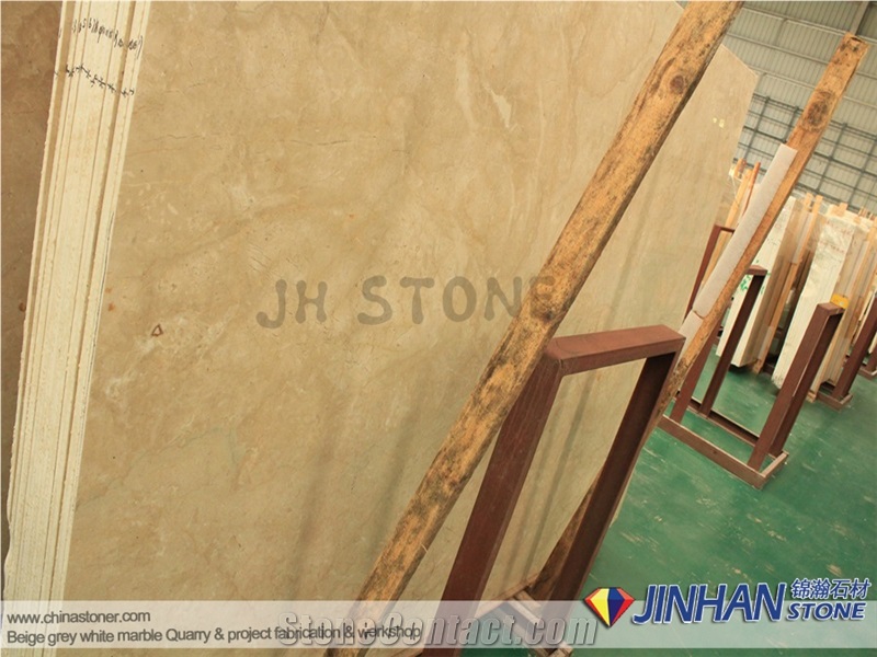 Own Quarry Turkey Beige Marble - Chanel Gold Cloudy Beige Marble Suitable for Marble Slab, Marble Tile